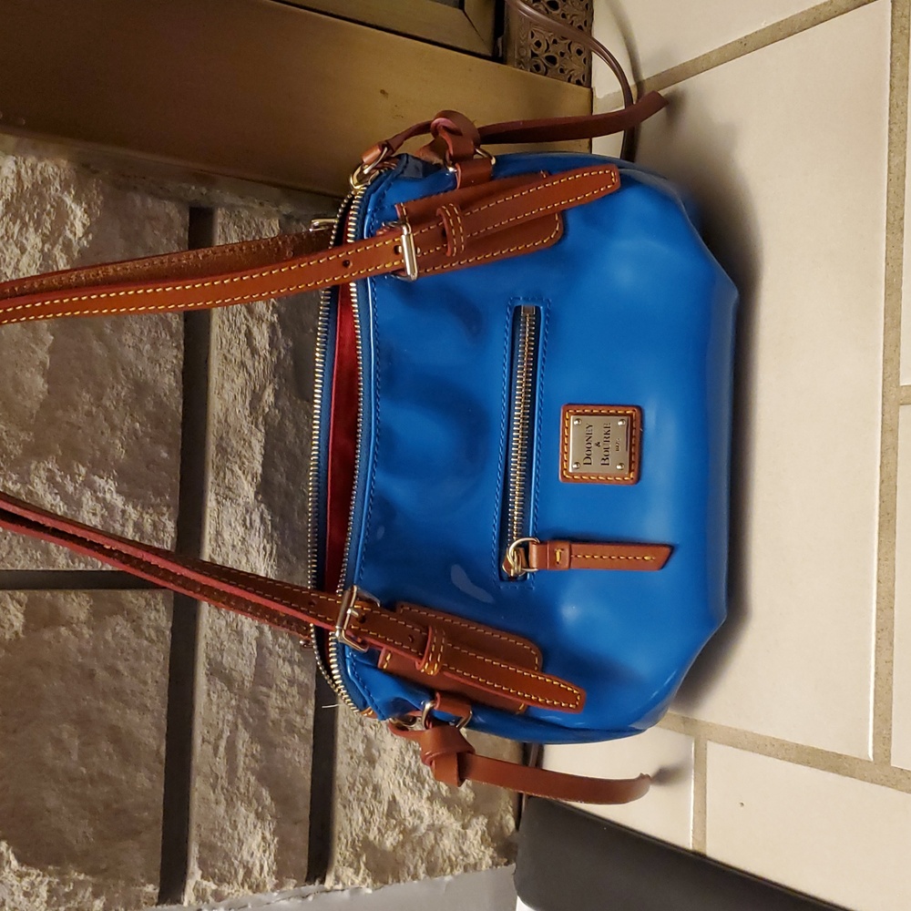 Sky blue Dooney & Bourke shoulder bag